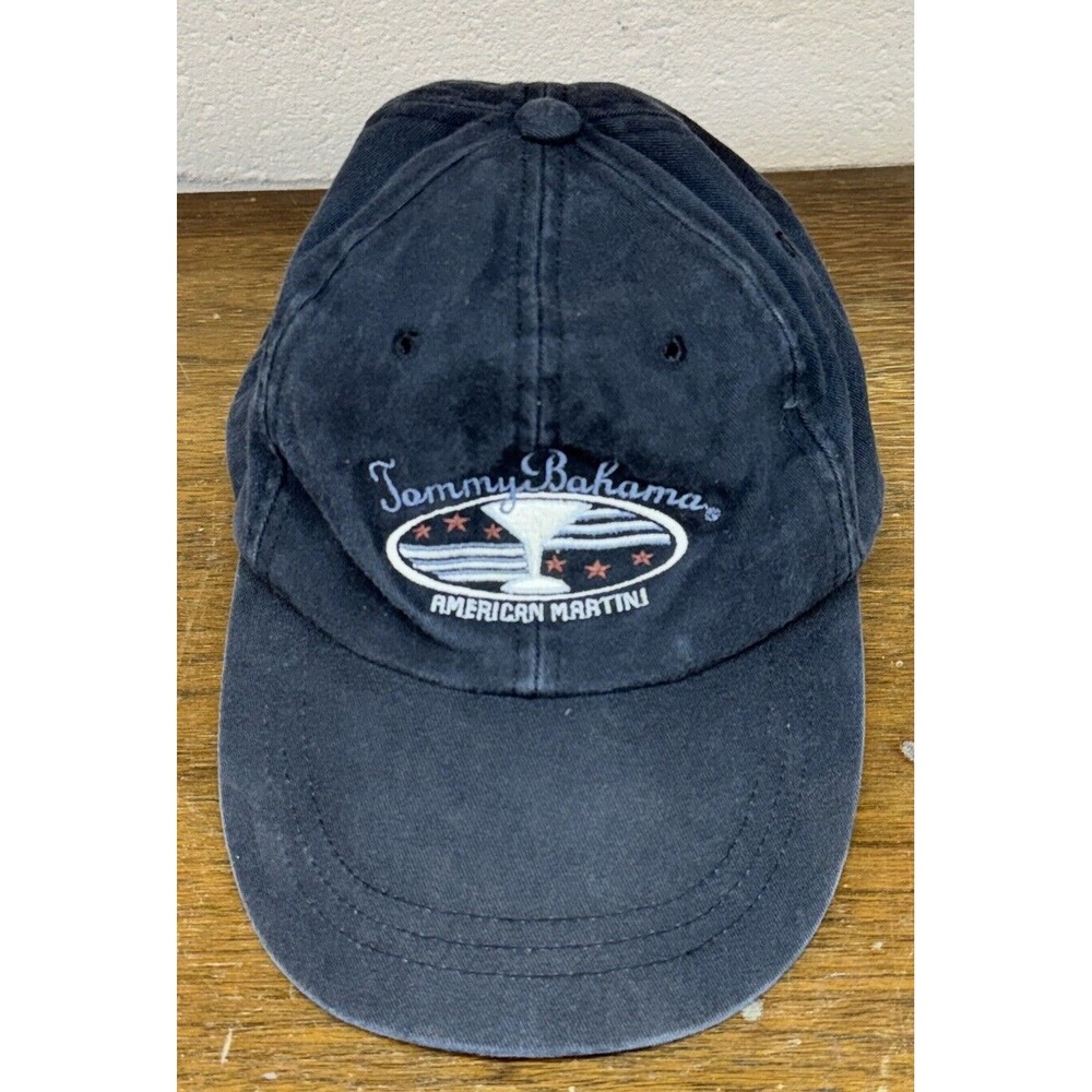 Tommy Bahama Hat Men Strap Back American Martini Embroidered Dad Cap *READ*